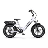 Electric Bike ONESPORT OT08 - Motor 500W Battery 48V18AH 20 Inch Disc Brakes - White